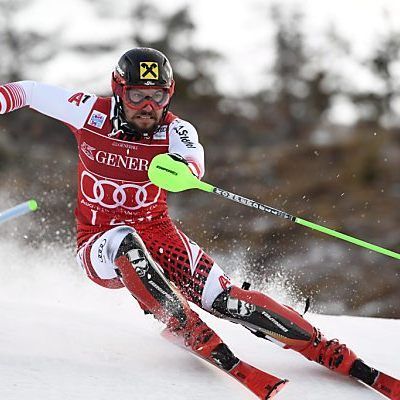 Hirscher liegt 0,07 Sekunden vor Dauerrivalen Kristoffersen