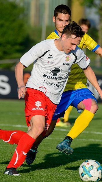 Lukas Fridrikas möchte sich auch im Derby gegen Hohenems durchsetzen