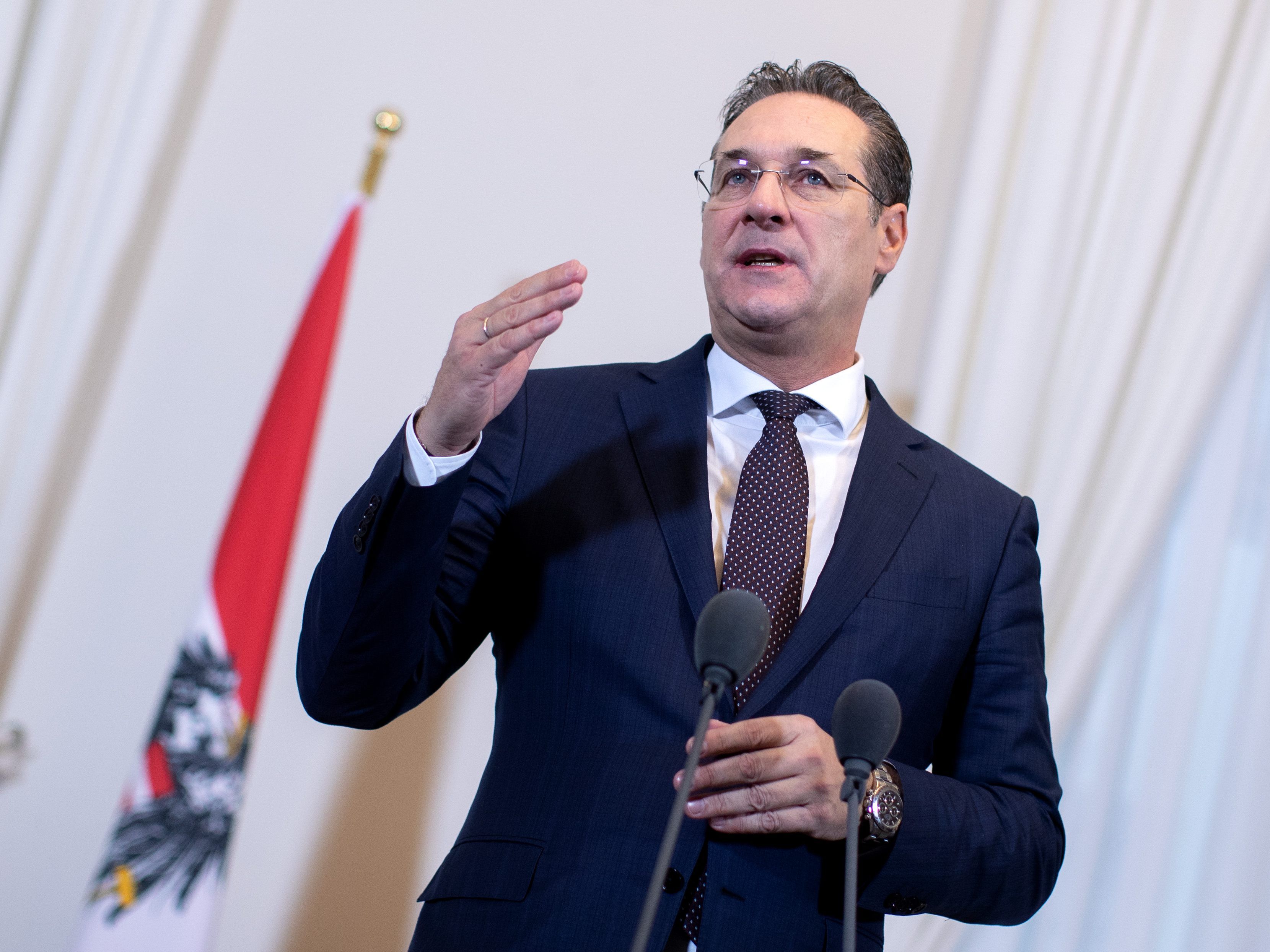 "Alle Großveranstaltungen sind in unserem Interesse", so Strache.