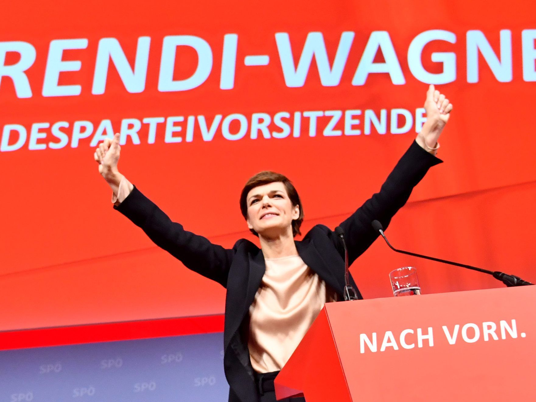 Pamela Rendi-Wagner ist die neue Vorsitzende der SPÖ.