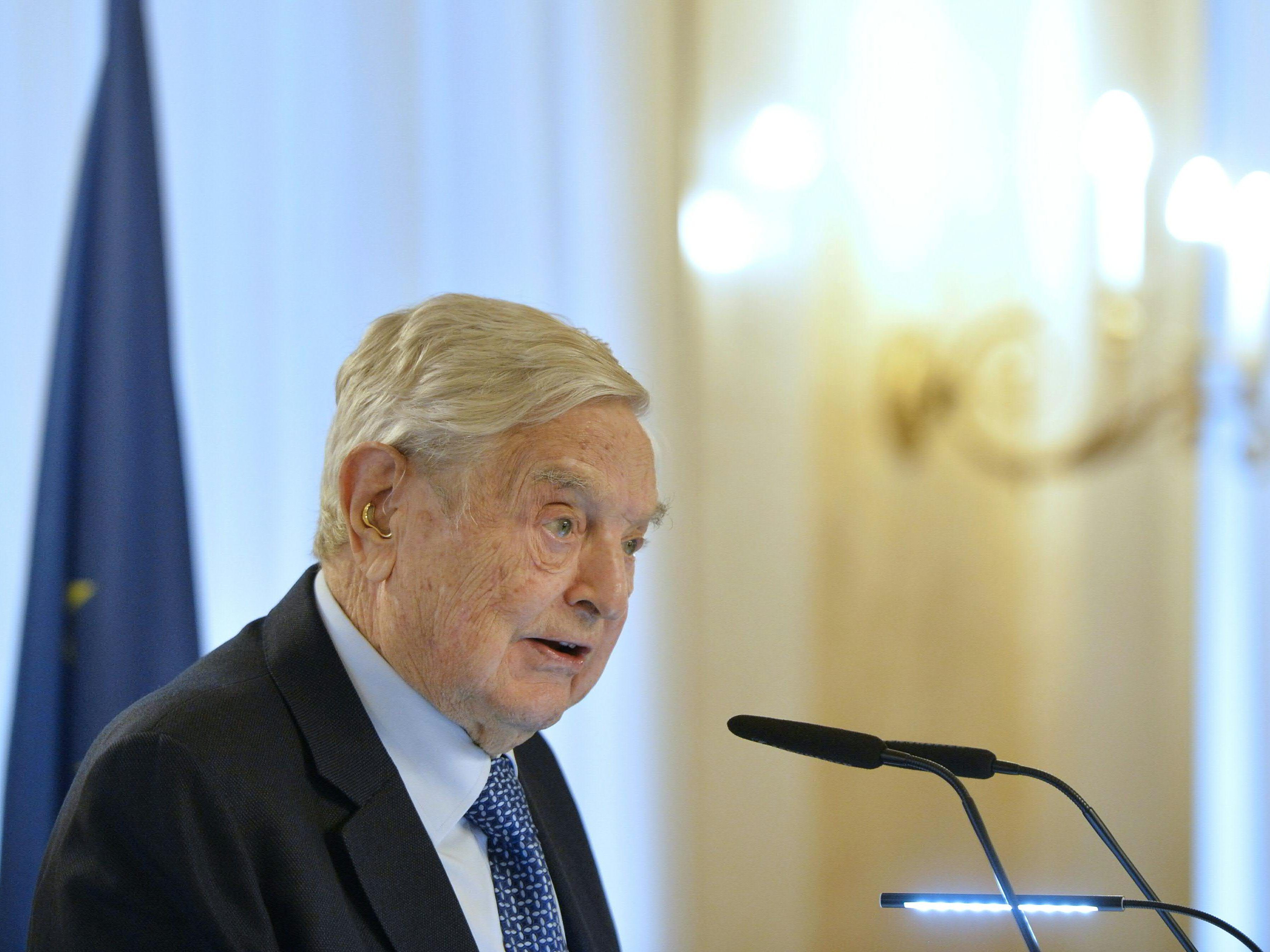 US-Investor George Soros. US-Investor George Soros.