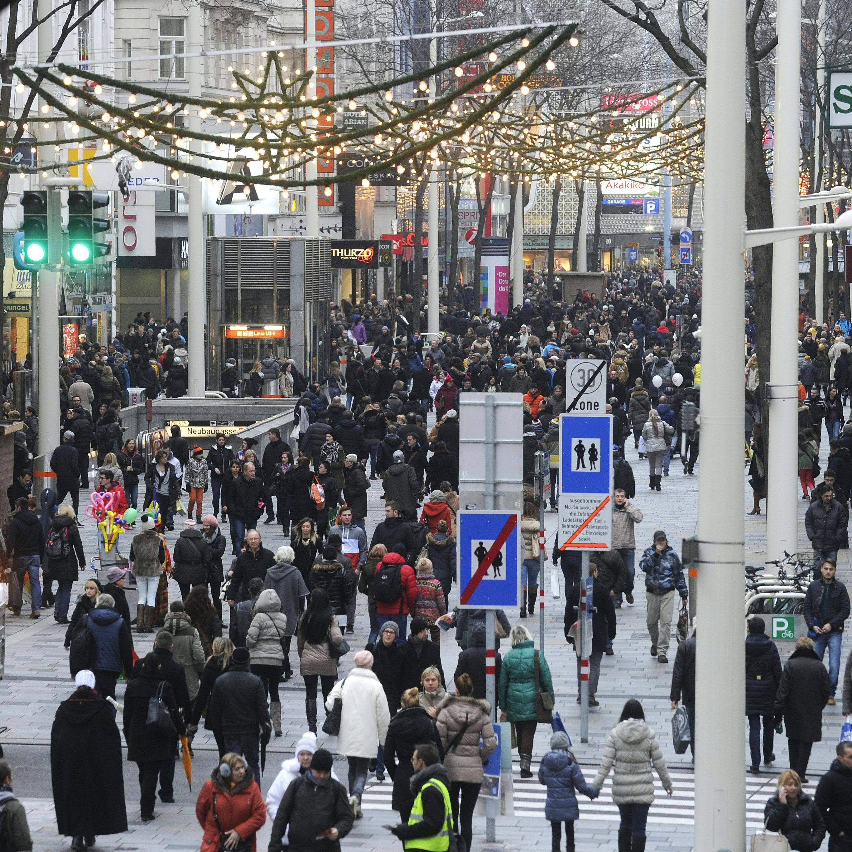 So verlief der erste Einkaufssamstag vor Weihnachten.