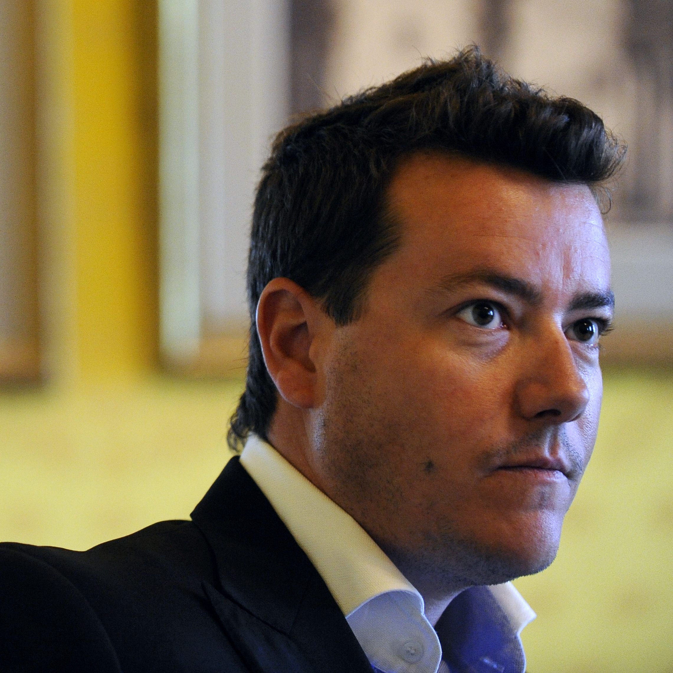 Rene Benko schnuppert Medienluft.