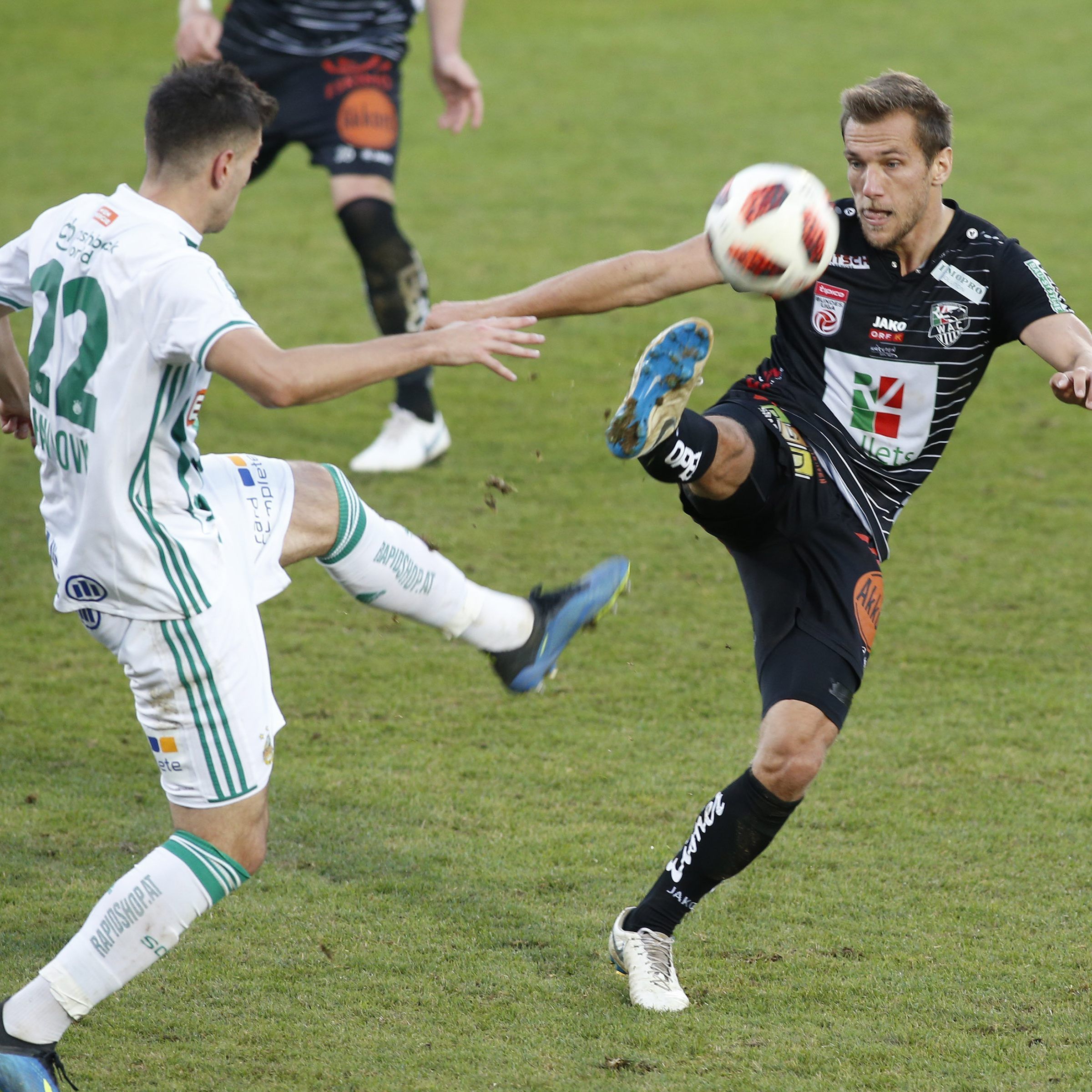 Kein Erfolg für die Spieler von Rapid.