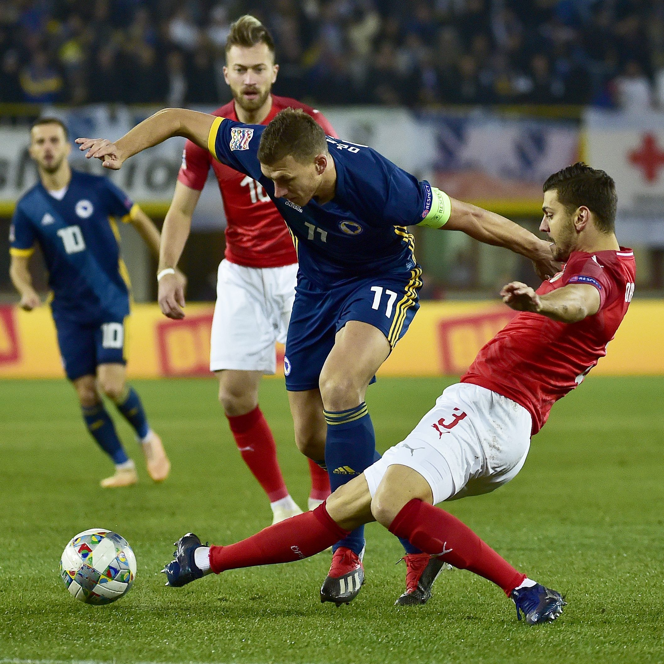 Bei dem Spiel ging es heute um den Aufstieg in der Nations League.