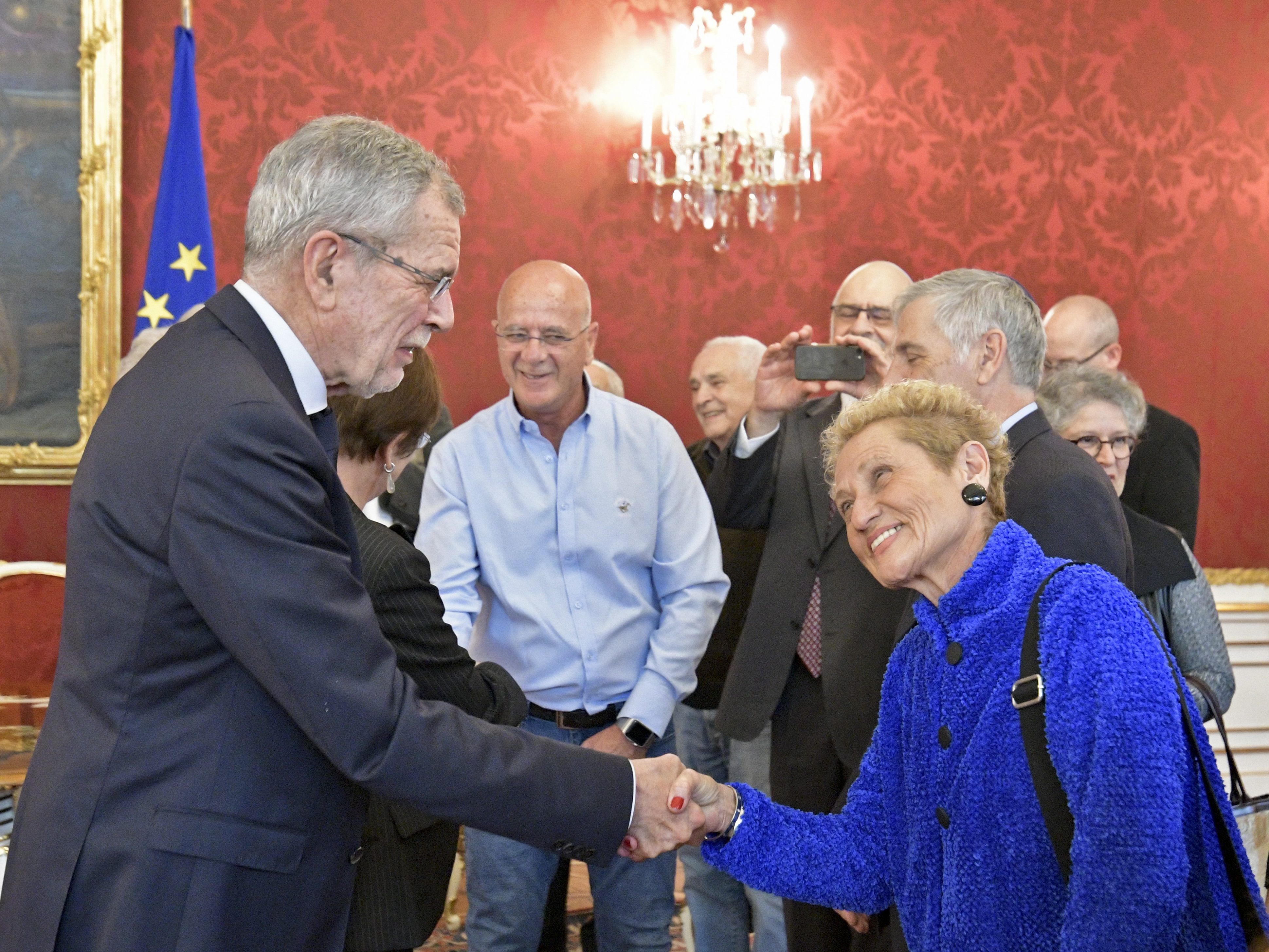 Van der Bellen bedankte sich bei den Gästen.