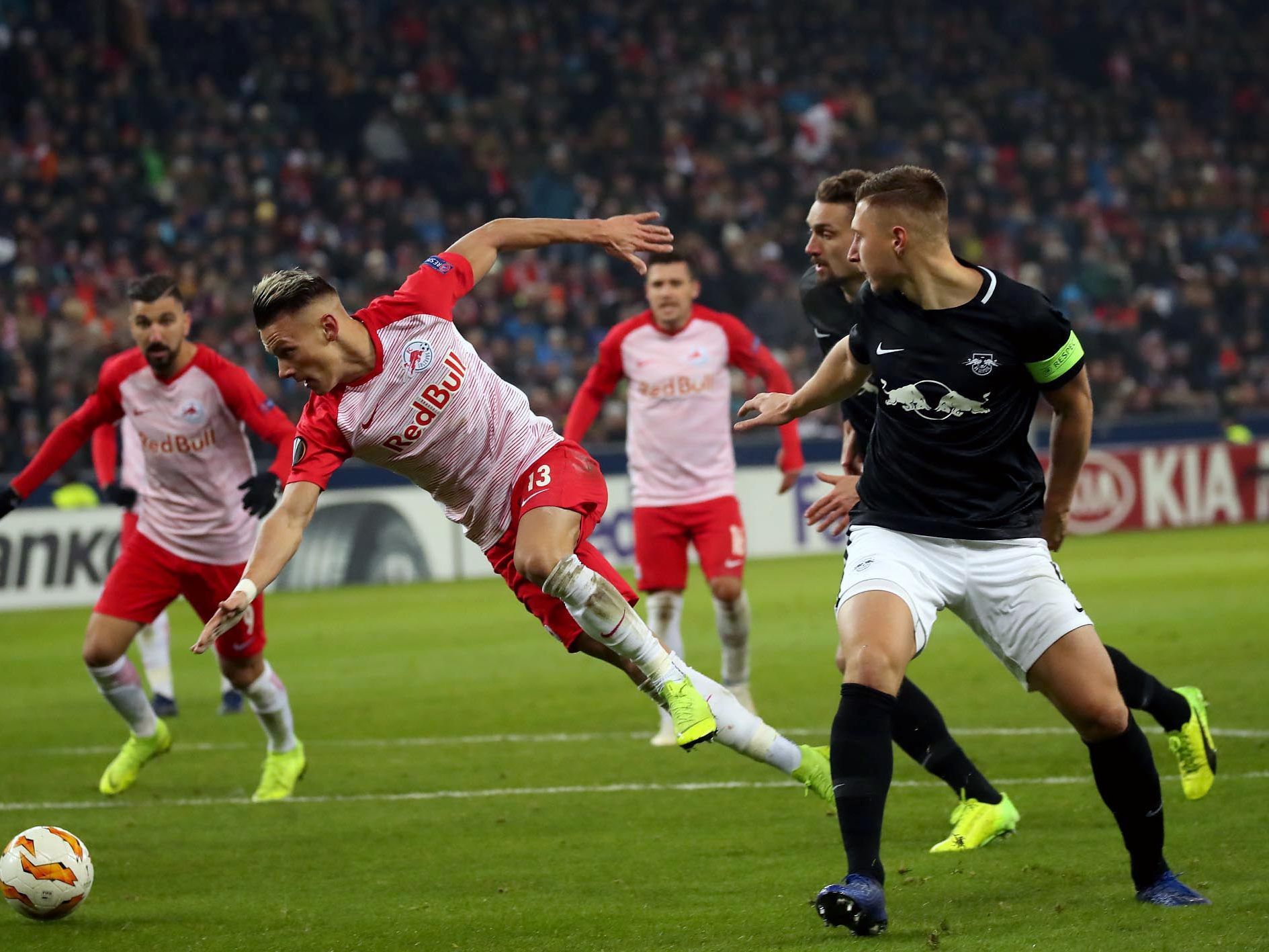 Red Bull Salzburg fixierte den Aufstieg in der Europa League.