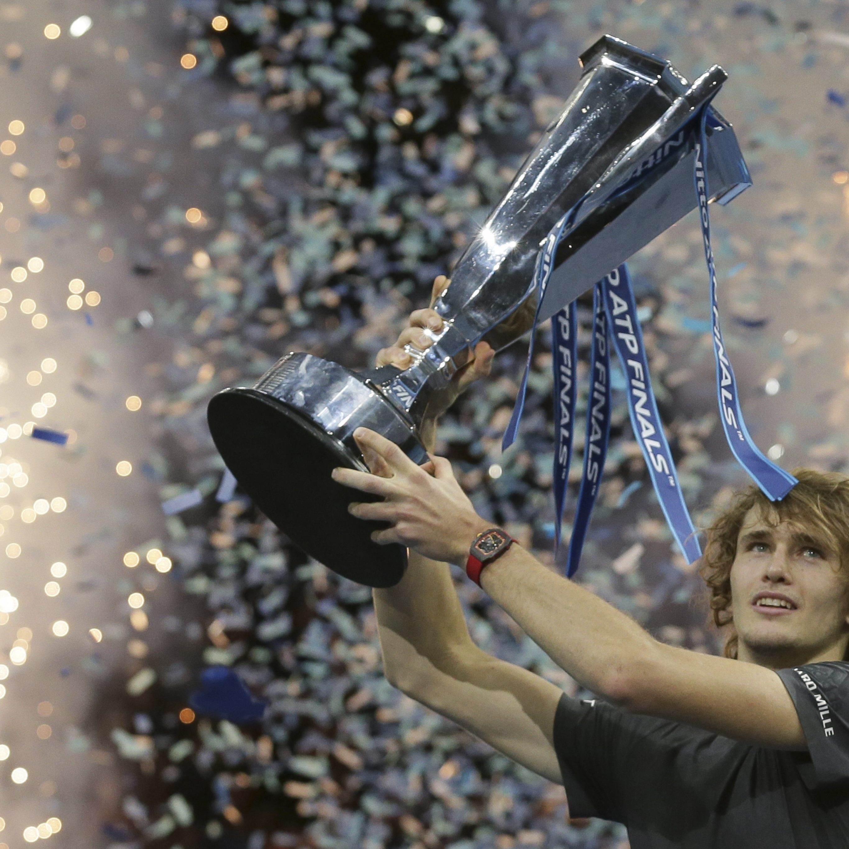 Der Deutsche konnte sich im Finale gegen Djokovic durchsetzen.