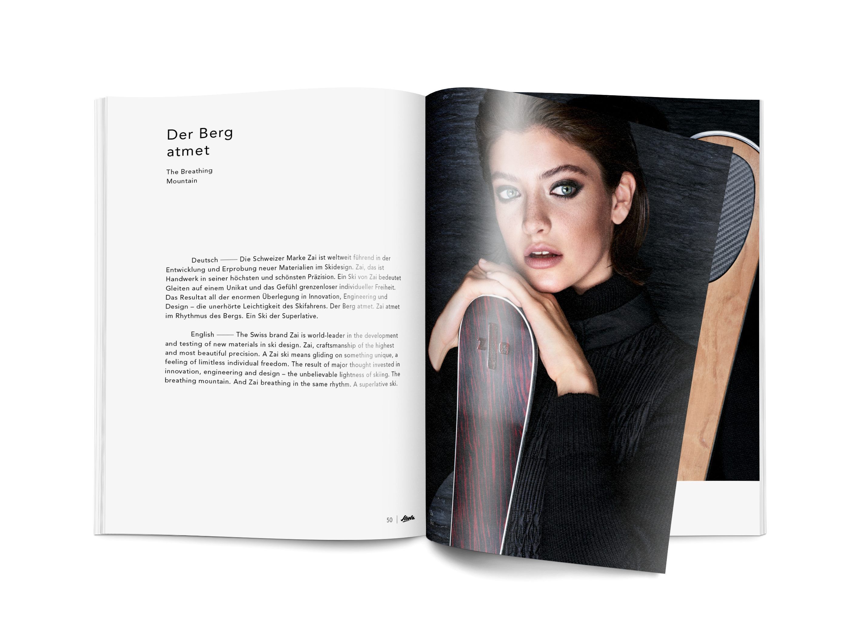 „Special Mention“ in der Kategorie Katalog beim German Design Award 2019 für DAVILLA mit dem Katalog des Sport- und Modehauses Strolz.