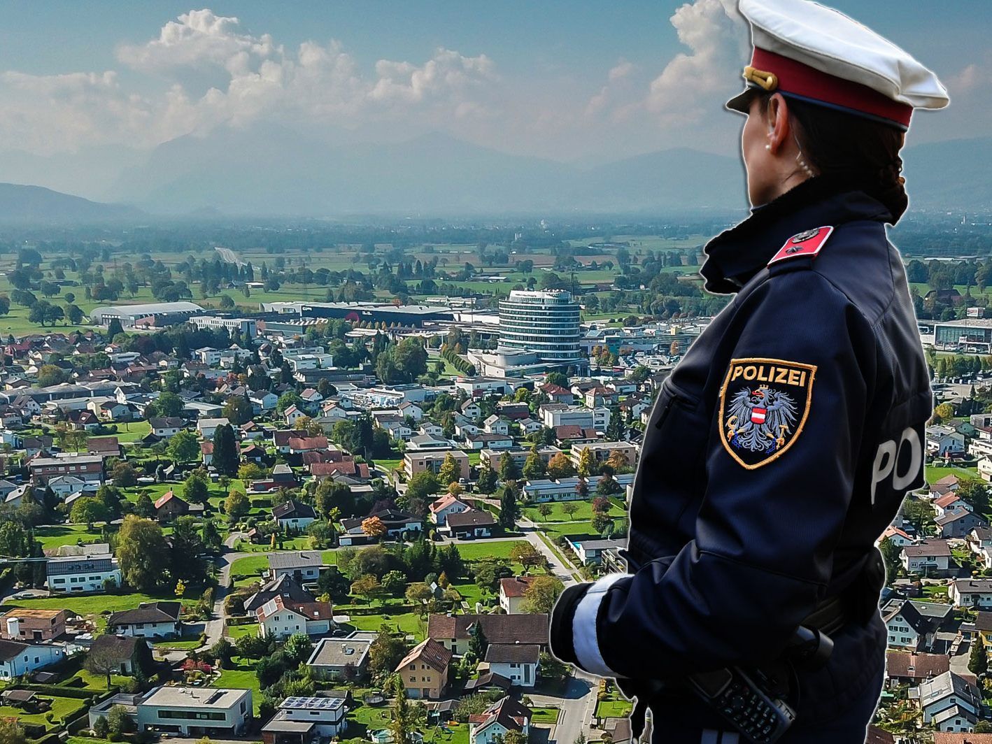 Hausbewohnerin in Dornbirn bemerkte Täter und alarmierte Polizei.