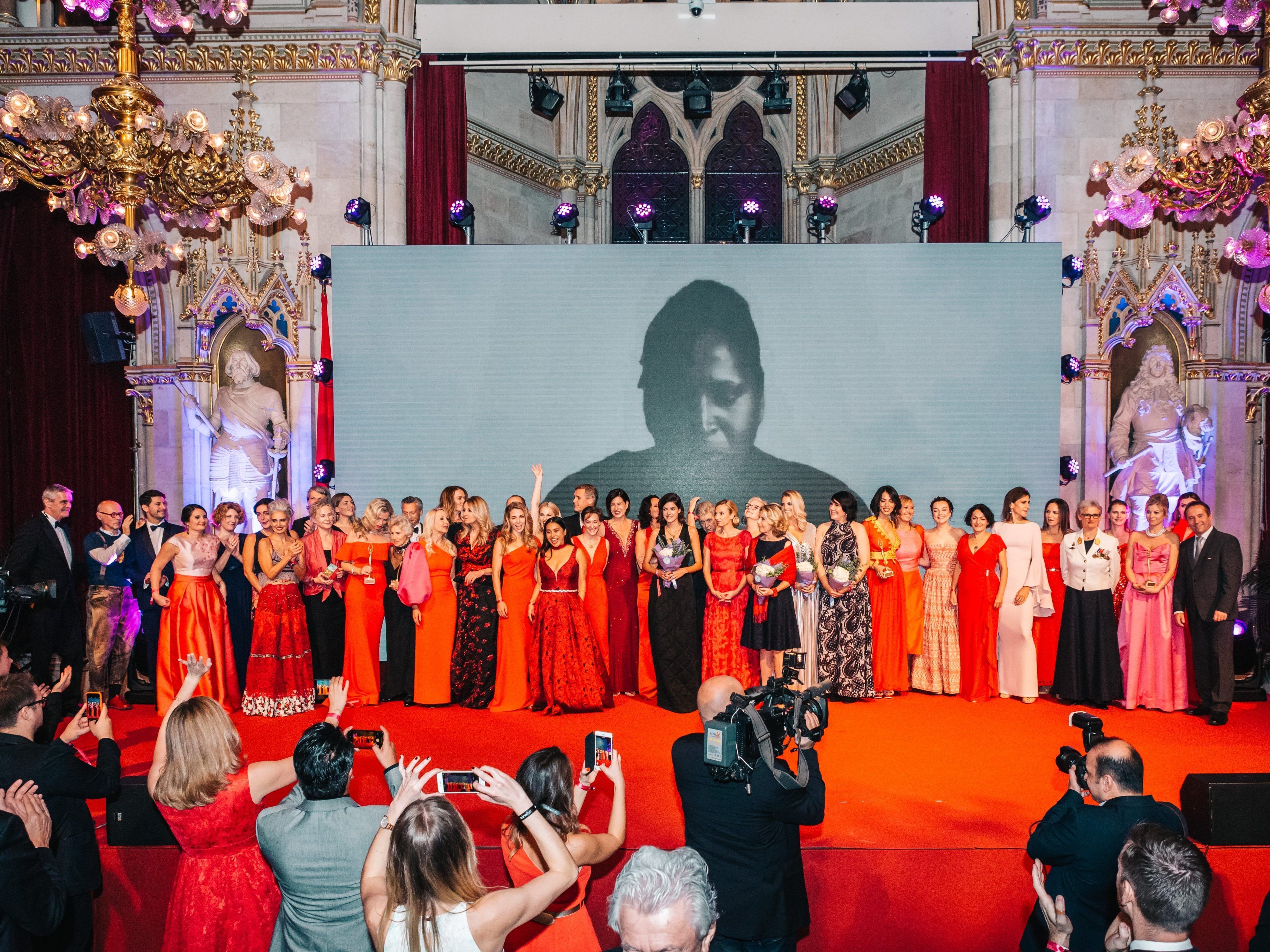 Gestern Abend fand die Gala im Wiener Rathaus statt. Gestern Abend fand die Gala im Wiener Rathaus statt.