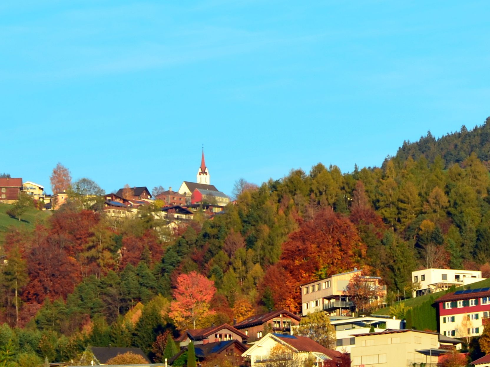 Herbst-Impressionen aus Zwischenwasser.