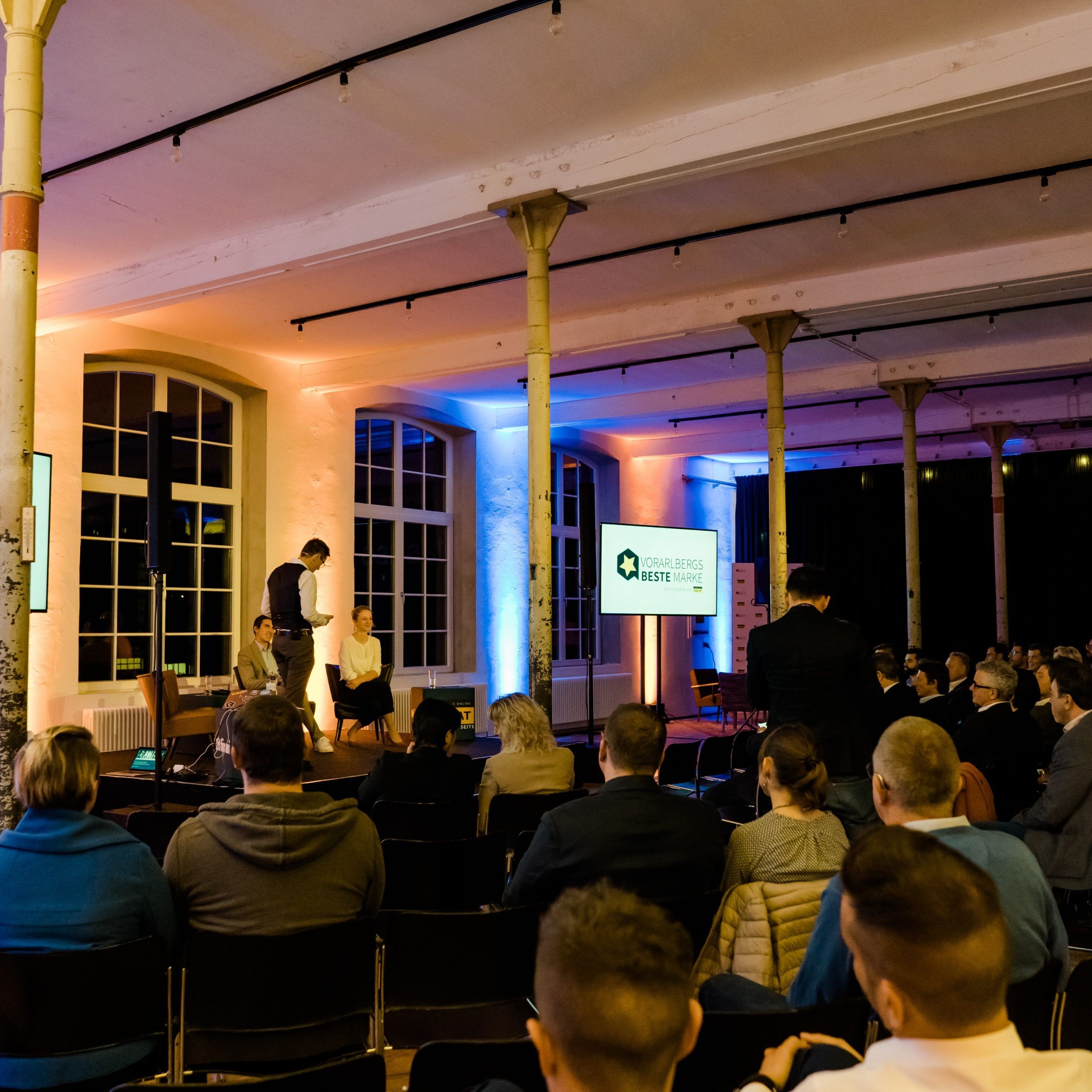 Verleihung des Awards "Vorarlbergs beste Marke".