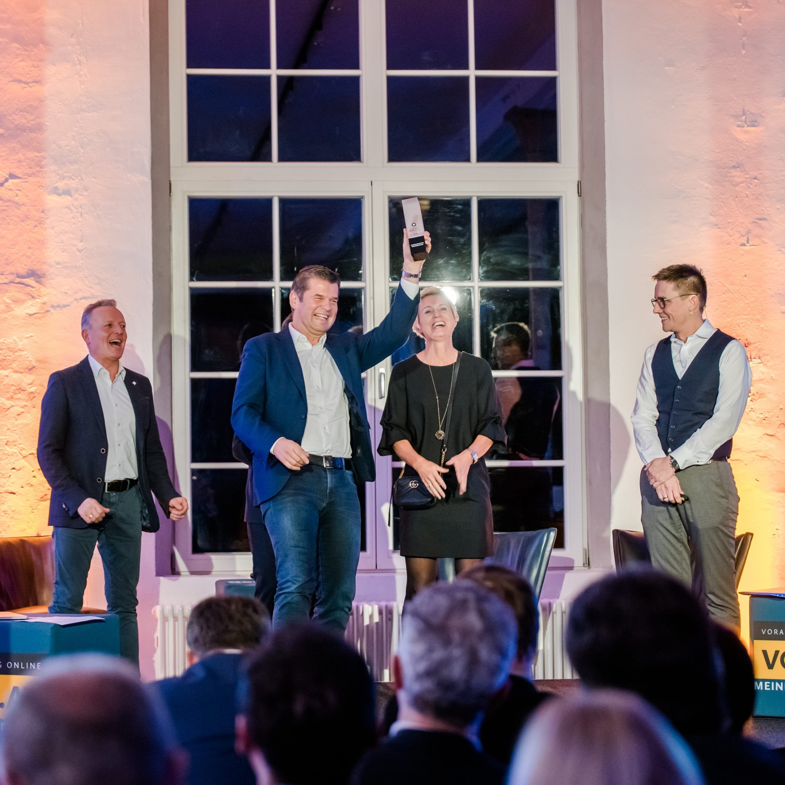 "Vorarlbeg Milch" war in der Kategorie "Bekanntheit" der Abräumer des Abends.