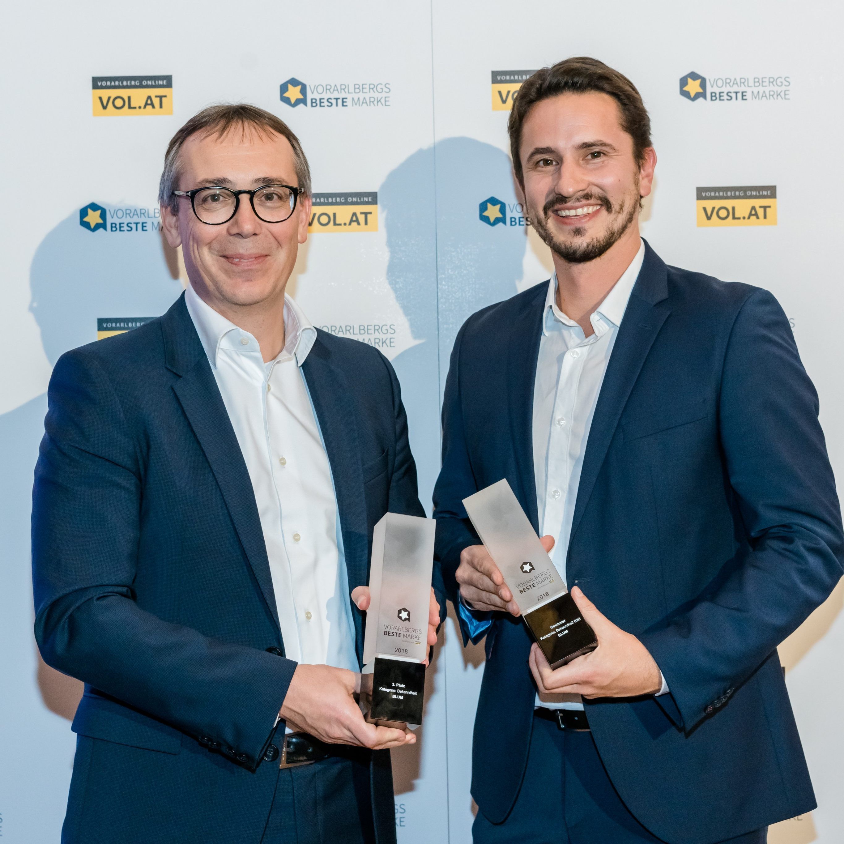 Die Firma Blum führt in der Kategorie "B2B" das Ranking an.