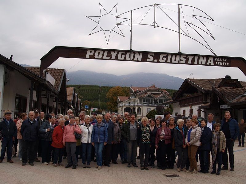 Herbstausflug  des Pensionistenverbandes  Schruns ins Südtirol