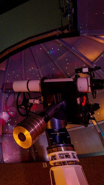 Hauptinstrument der Sternwarte ist der Astrograph CDK20