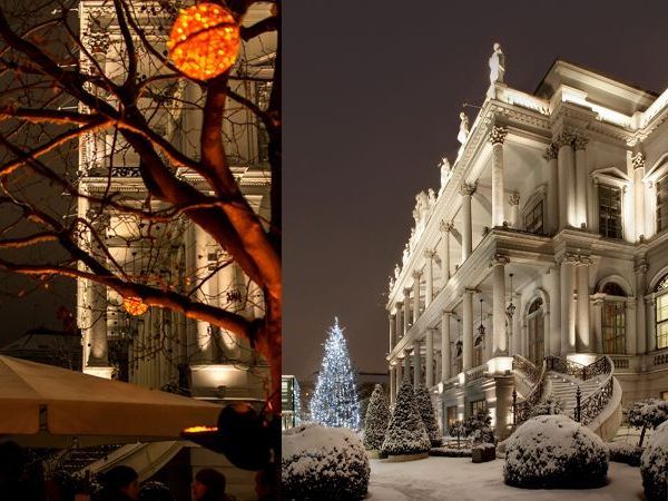 Auch vor dem Palais Coburg in Wien herrscht bald Weihnachtsstimmung. Auch vor dem Palais Coburg in Wien herrscht bald Weihnachtsstimmung.