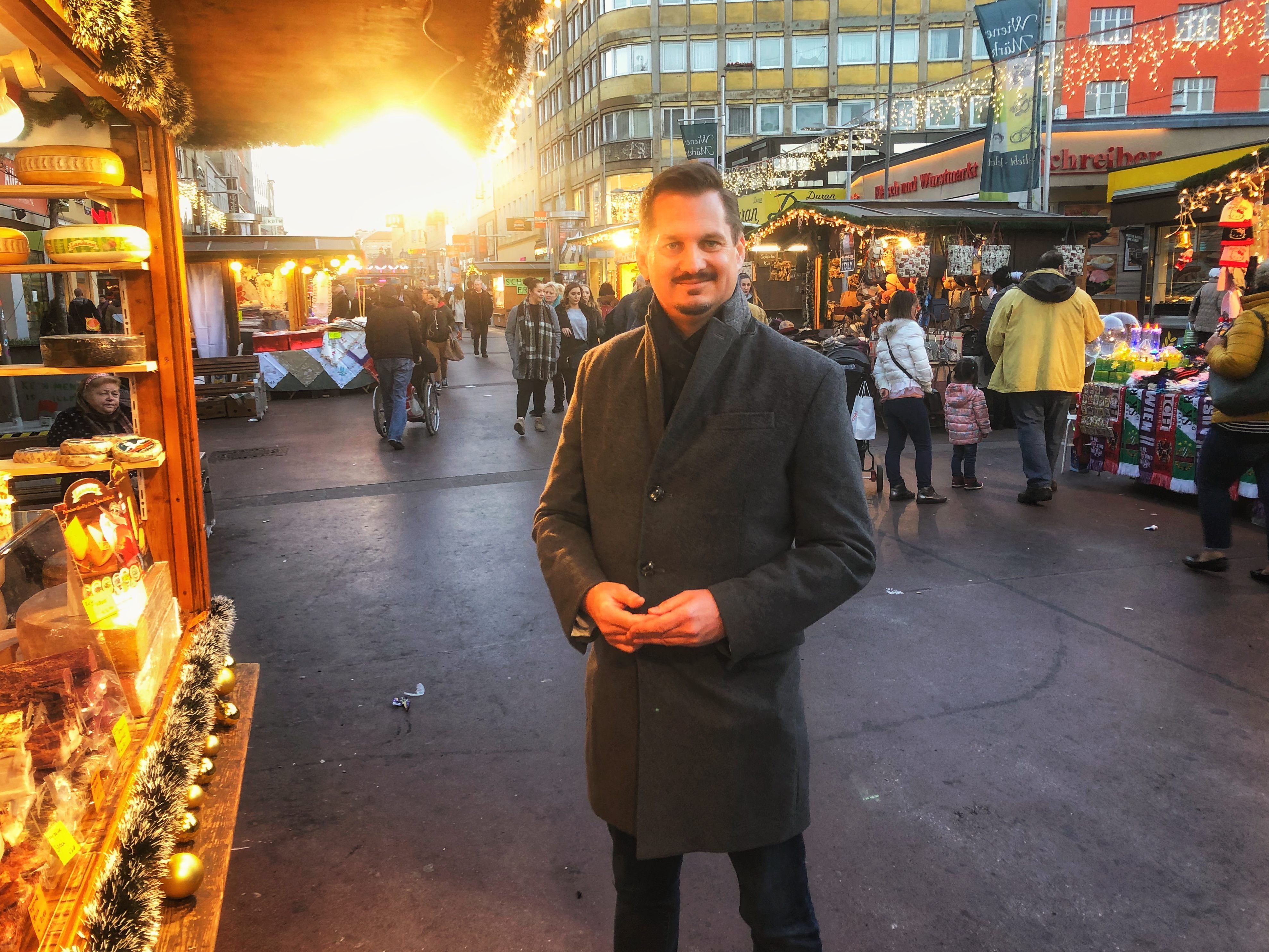 In Favoriten hat die Vorweihnachtszeit offiziell gestartet. In Favoriten hat die Vorweihnachtszeit offiziell gestartet.