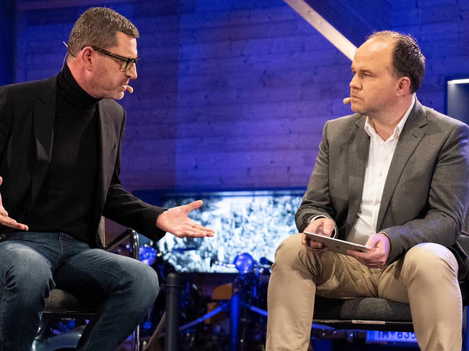 Kai Diekmann und Gerold Riedmann.