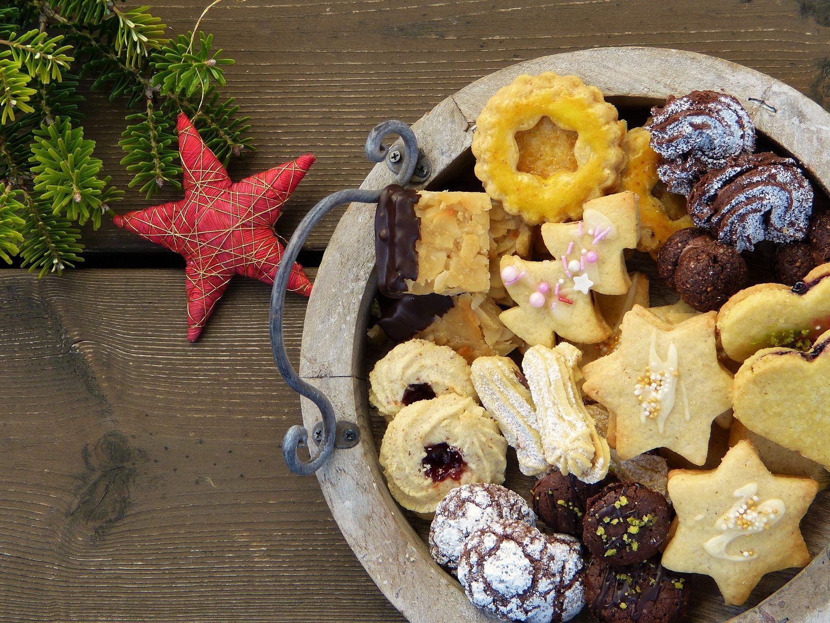 Die Wiener Bäcker bieten verschiedenste Weihnachtsspezialitäten an. Die Wiener Bäcker bieten verschiedenste Weihnachtsspezialitäten an.
