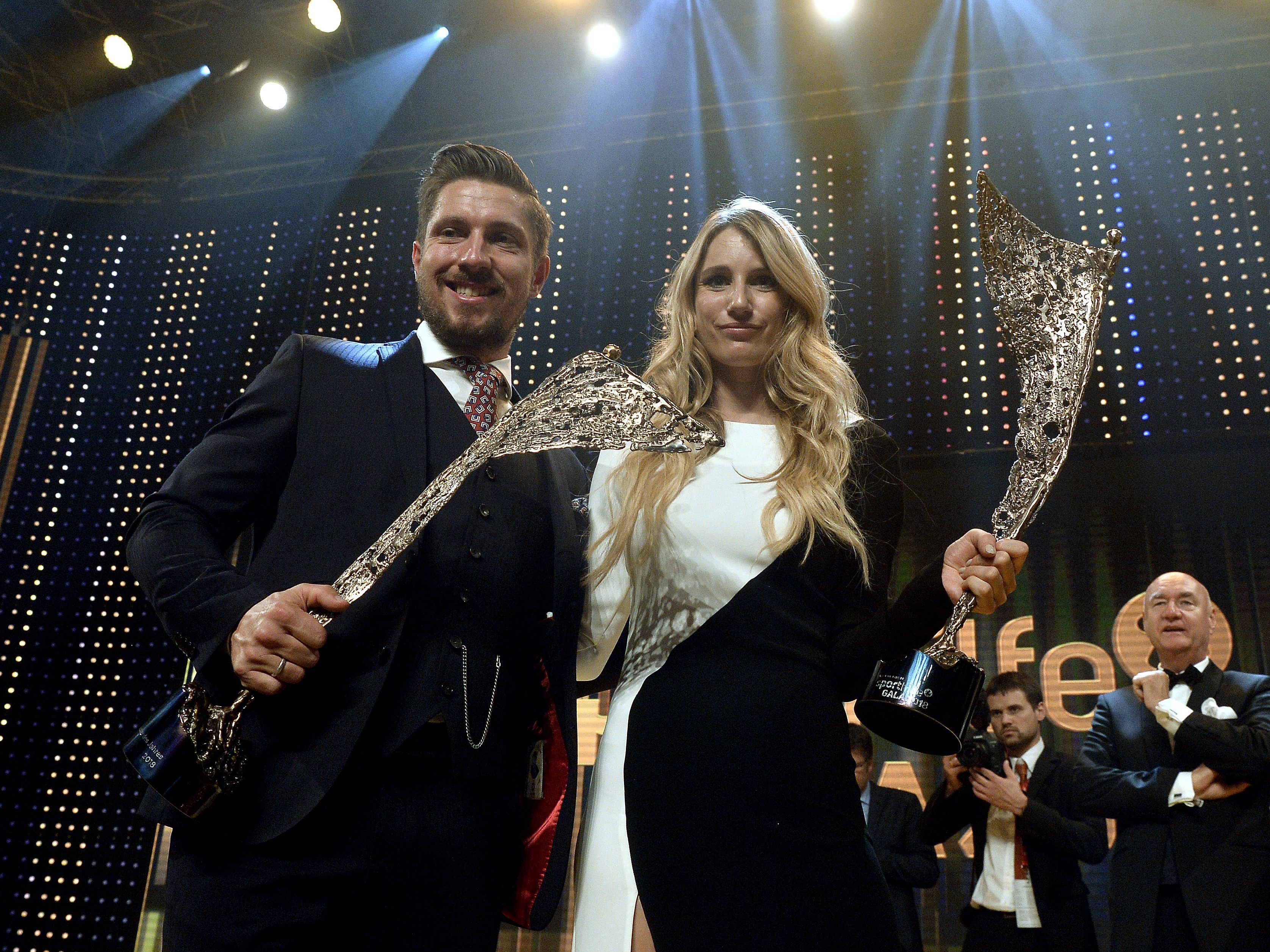 Marcel Hirscher und Anna Gasser wurden erneut die Sportler des Jahres. Marcel Hirscher und Anna Gasser wurden erneut die Sportler des Jahres.