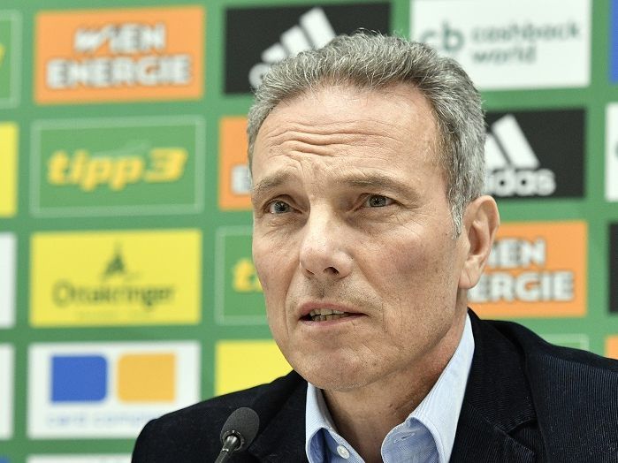 Rapid-Präsident Michel Krammer hört nach 2019 auf.