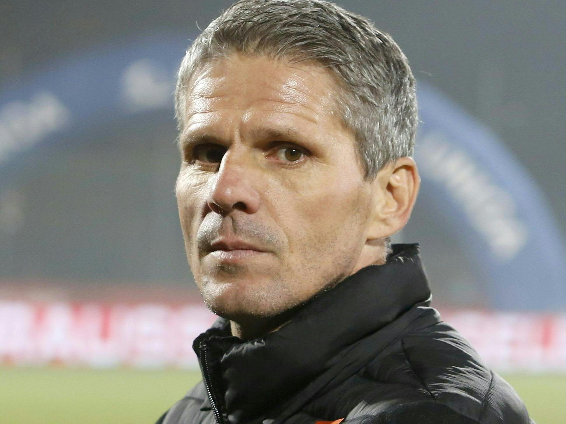 Rapid-Trainer Didi Kühbauer darf im Cup aufatmen. Rapid-Trainer Didi Kühbauer darf im Cup aufatmen.