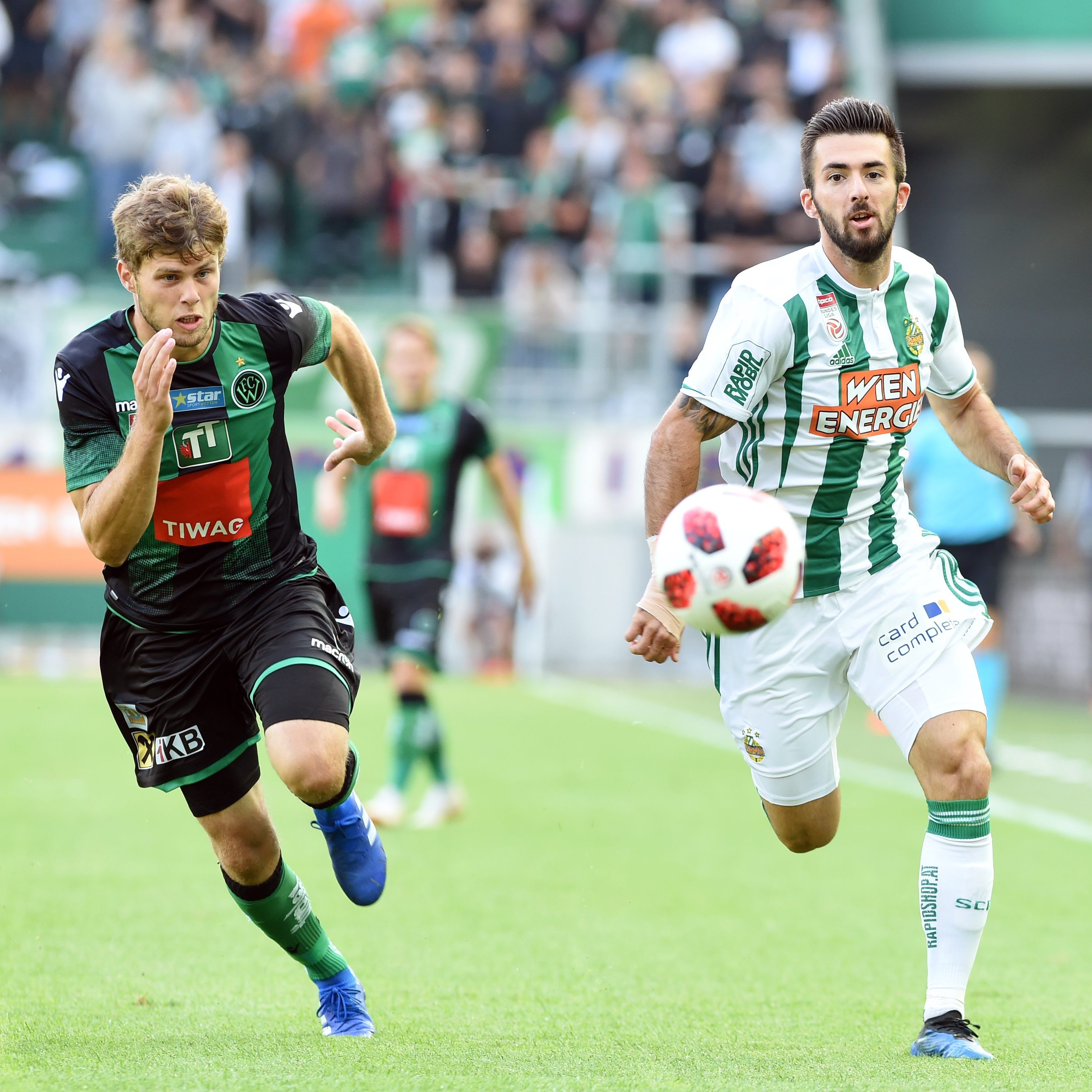 LIVE-Ticker zum Spiel Wacker Innsbruck gegen Rapid Wien ab 14.30 Uhr.