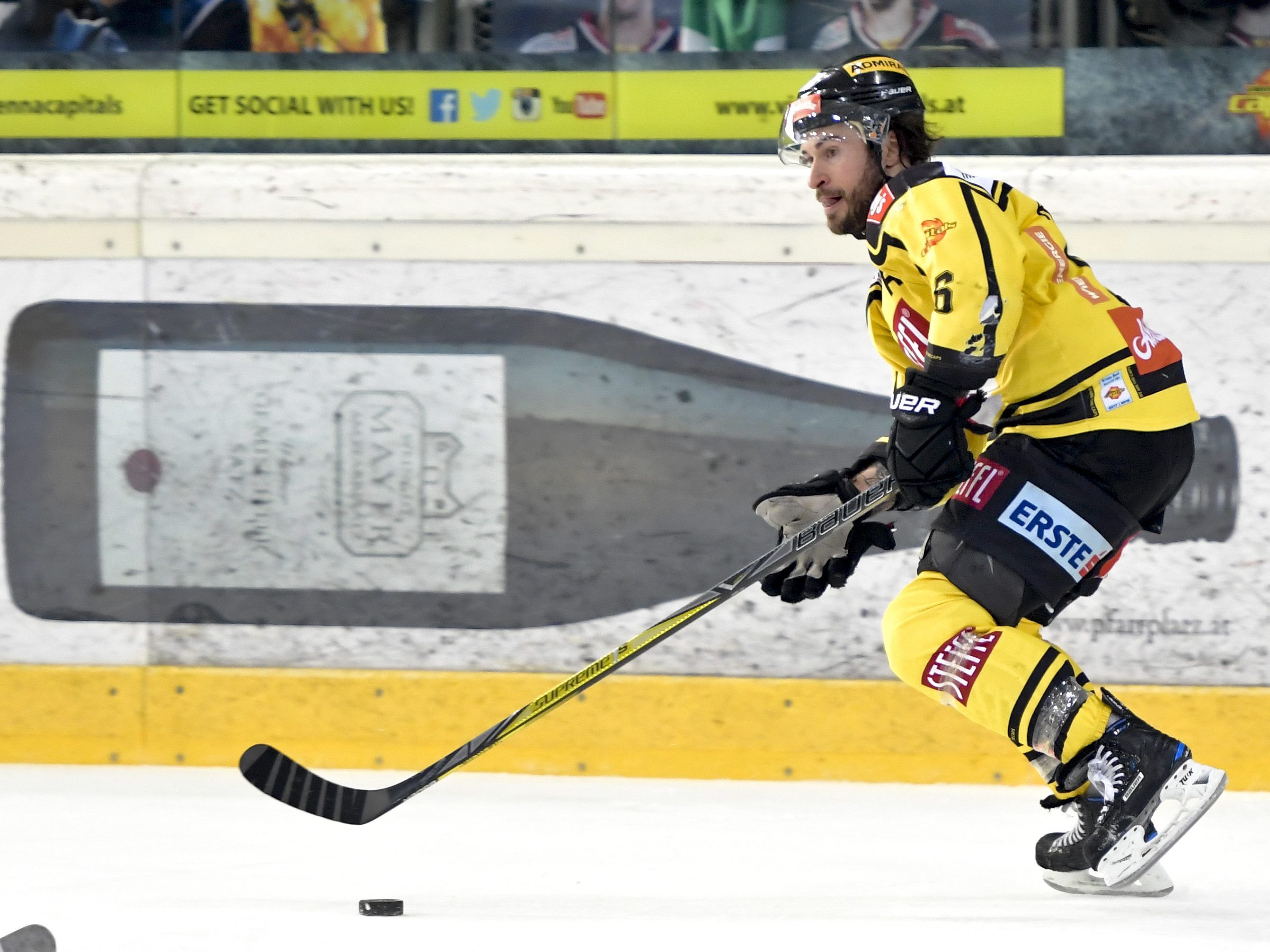 Die Vienna Capitals mussten sich auswärts in Graz geschlagen geben.