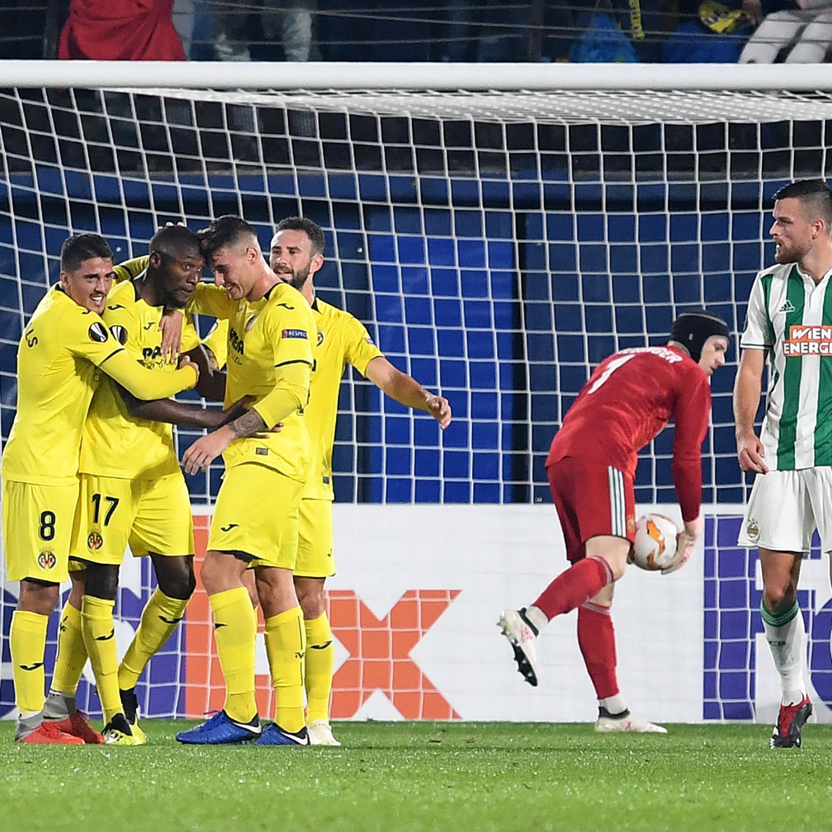 Rapid Wien will gegen Villarreal Wiedergutmachung leisten.