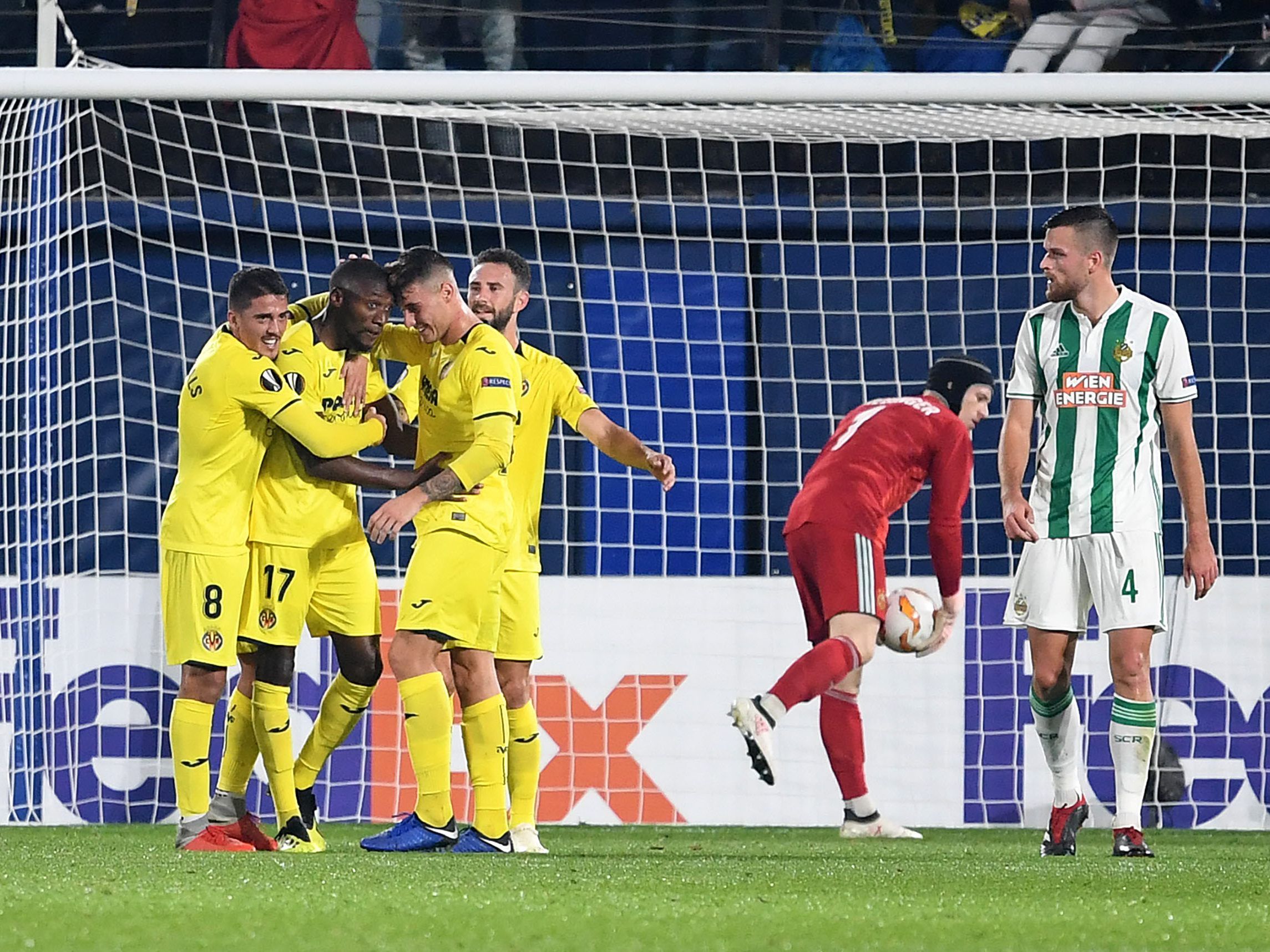 Rapid Wien will gegen Villarreal Wiedergutmachung leisten. Rapid Wien will gegen Villarreal Wiedergutmachung leisten.