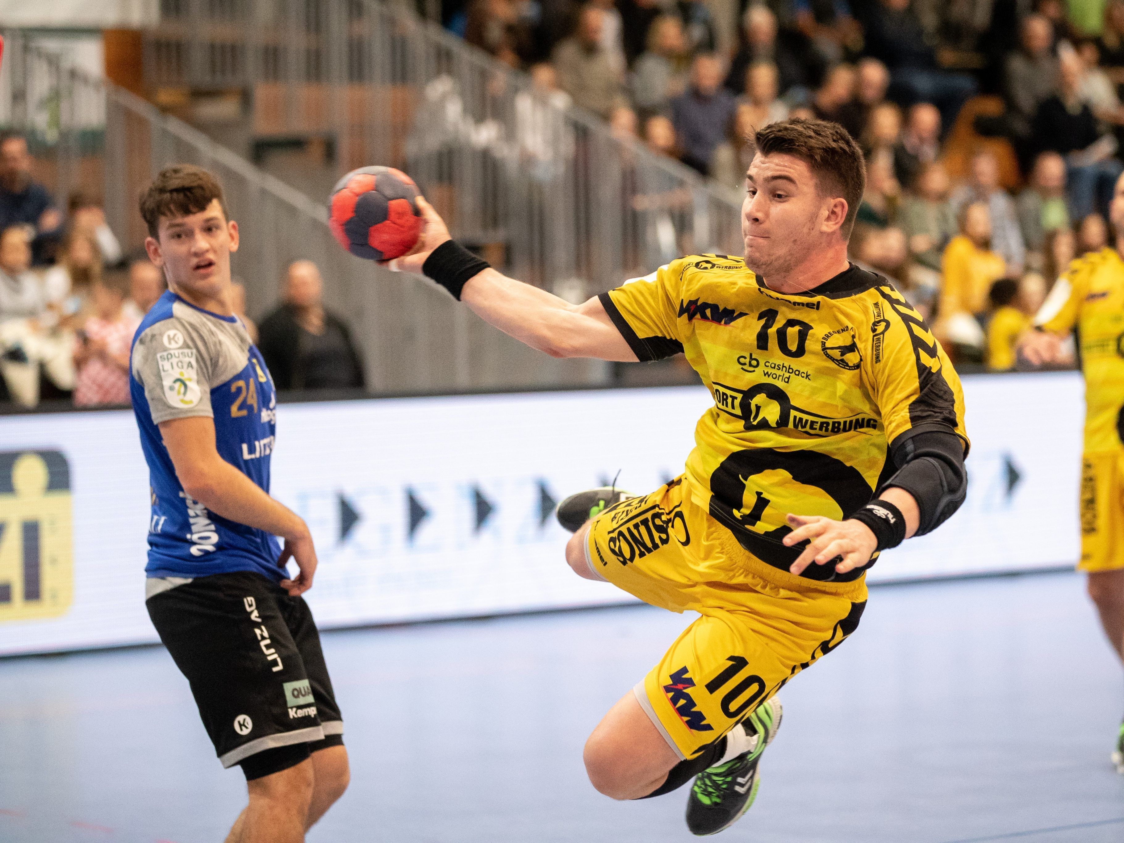 Bregenz mit Sieg gegen Linz.