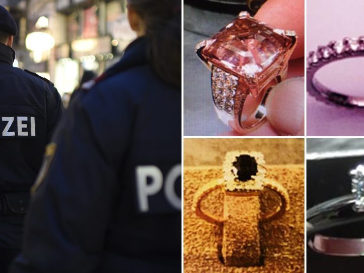Mehrere Schmuckstücke wurden gestohlen.