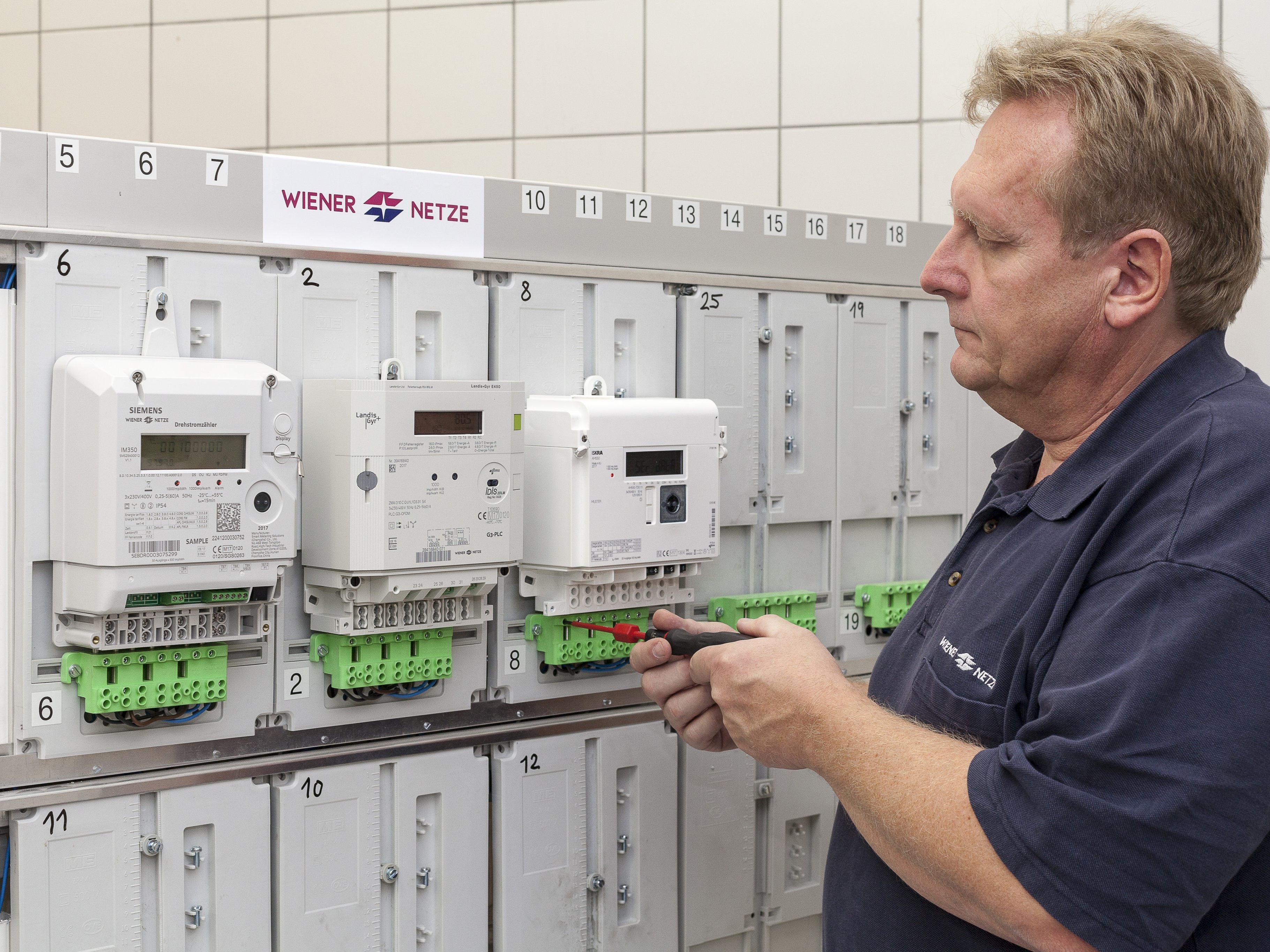 In Wien werden ab heute 30.000 Smart Meter montiert.
