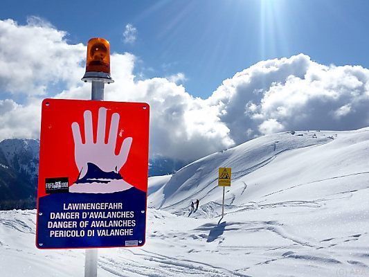 Die Frau wurde von Lawine erfasst