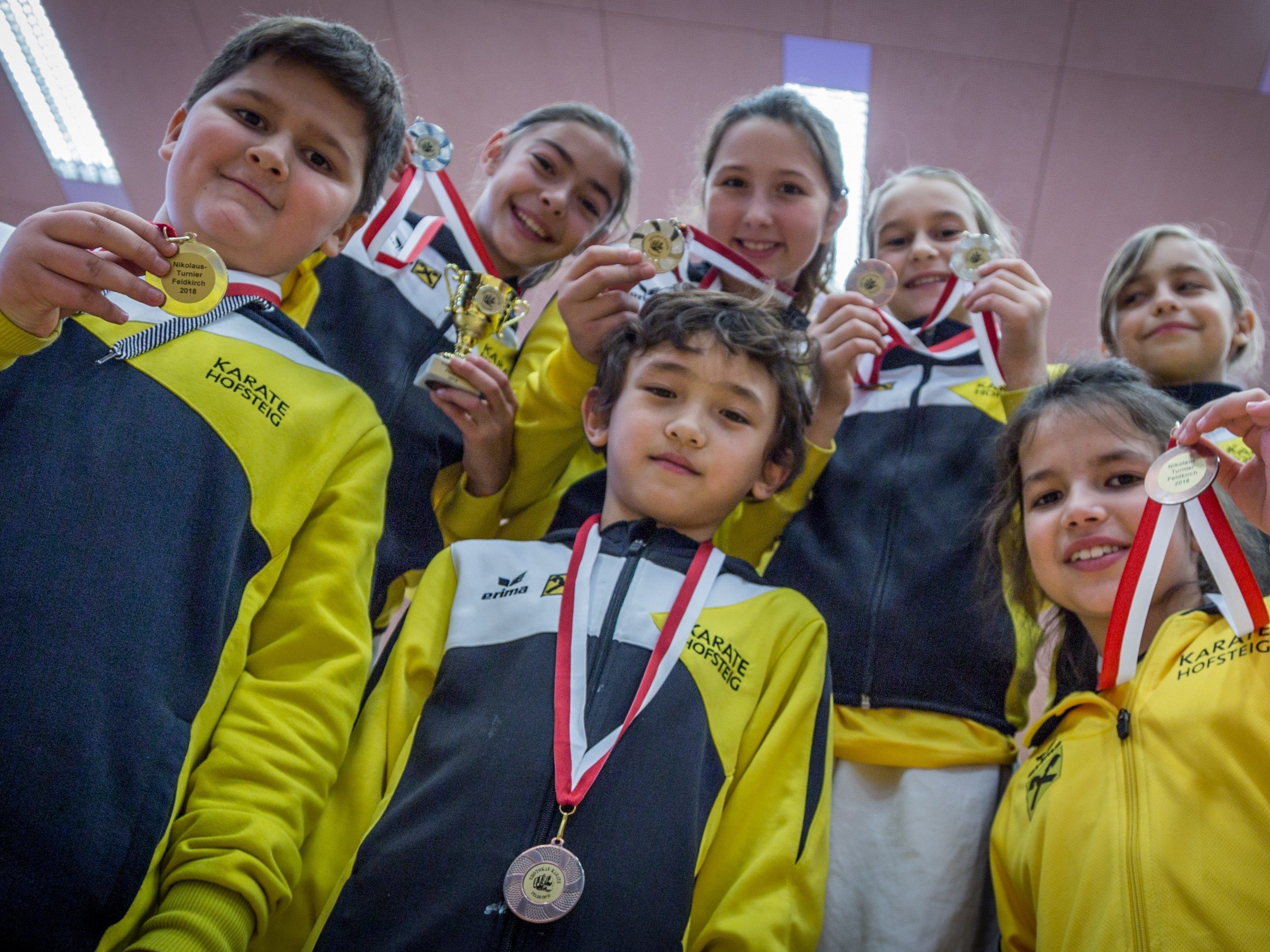 KARATE KIDS aus dem Hofsteig