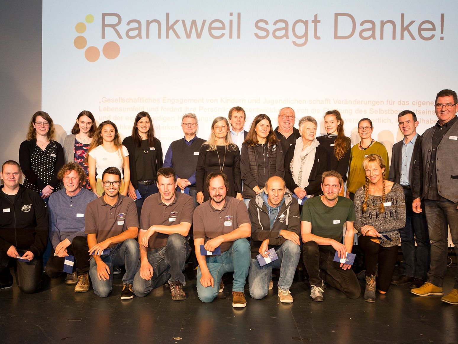 Rankweil ehrte engagierte Jugendleiterinnen und -leiter (© Marktgemeinde Rankweil)