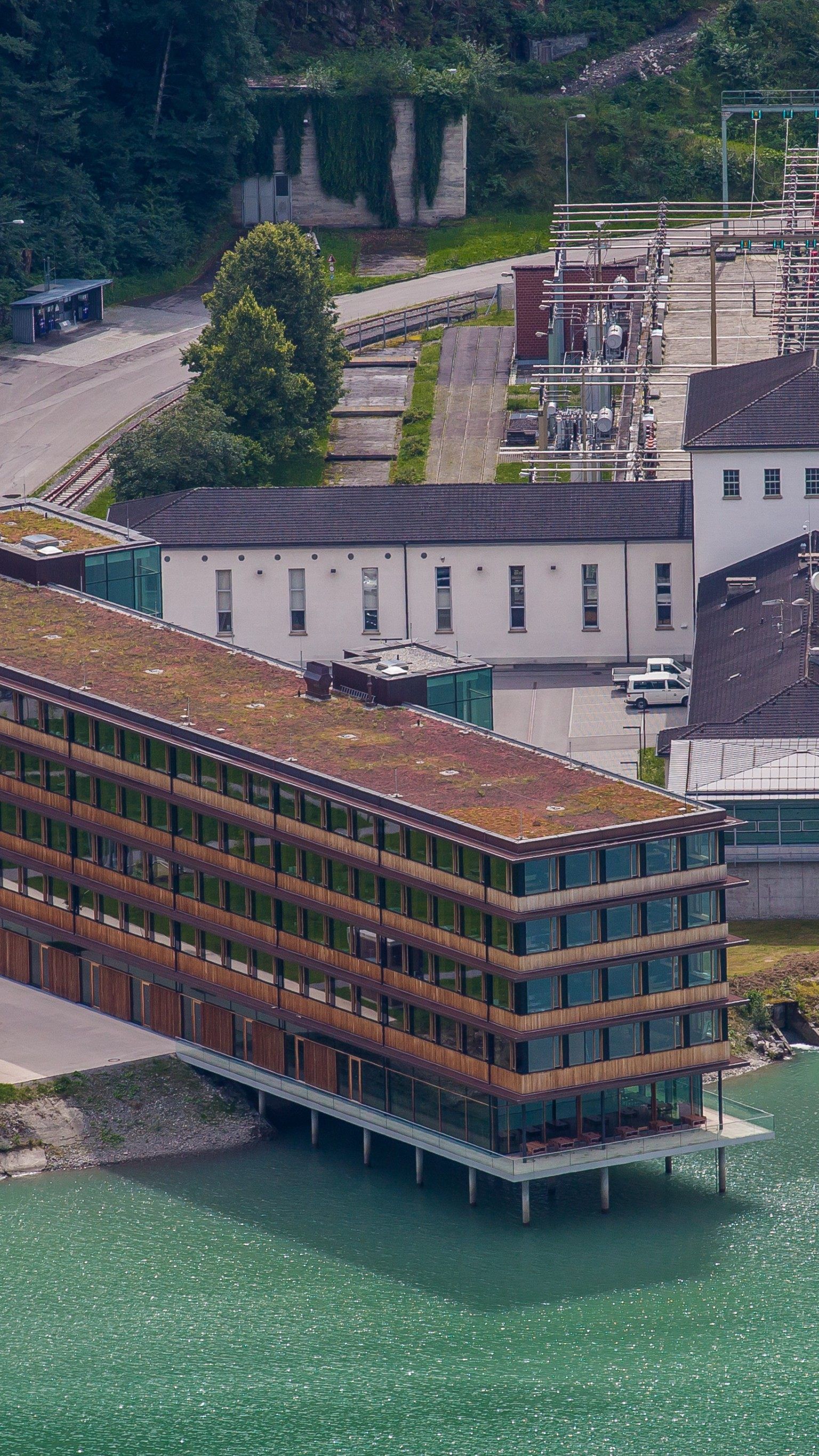 Das zentrale Bürogebäude in Rodund im Gemeindegebiet von Vandans.
