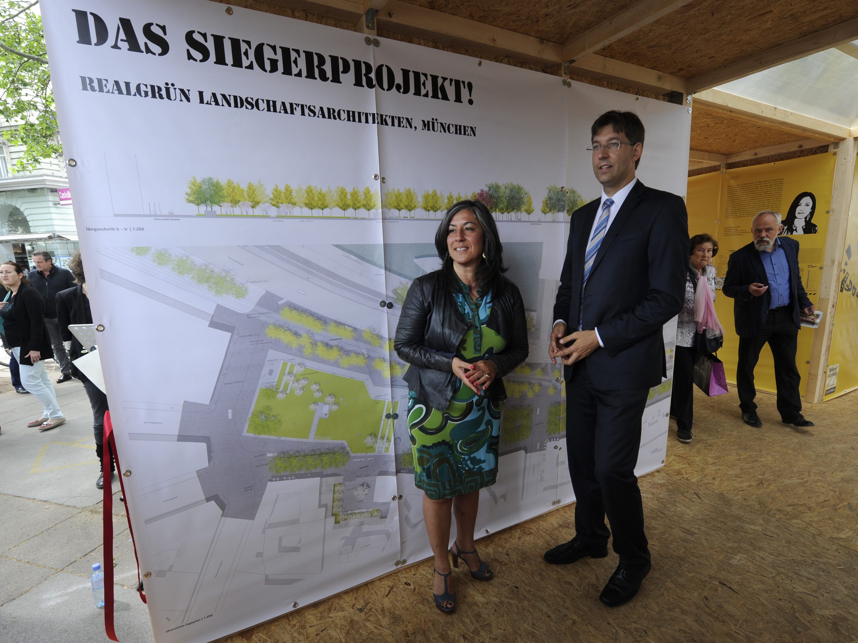 Das Siegerprojekt wurde 2016 präsentiert. Das Siegerprojekt wurde 2016 präsentiert.