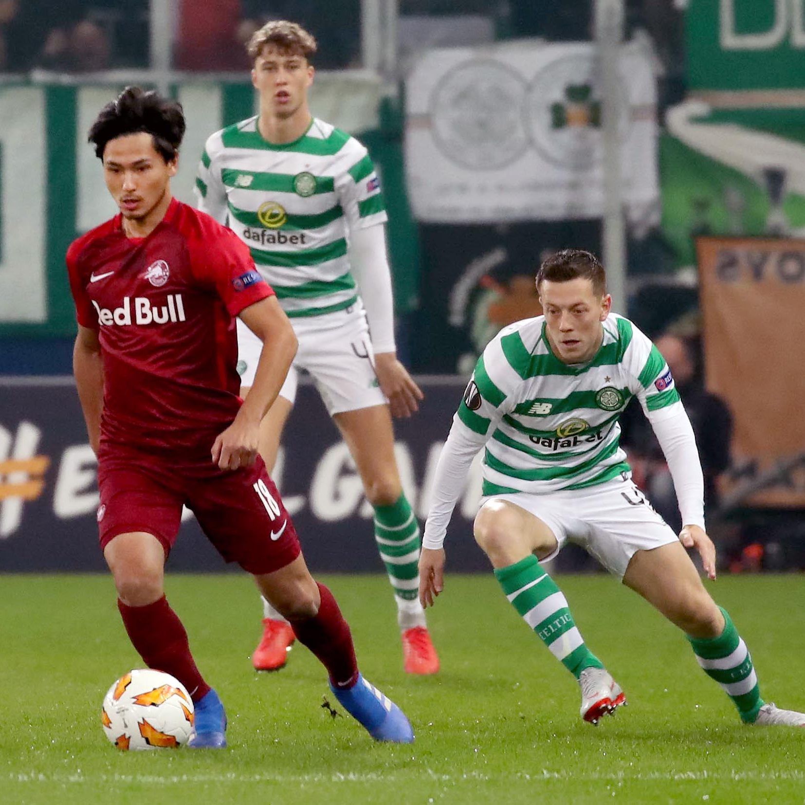 Red Bull Salzburg will auch auswärts gegen Celtic Glasgow glänzen.
