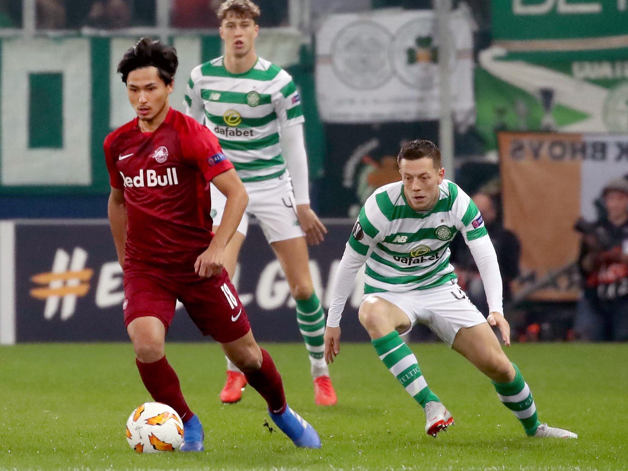 Red Bull Salzburg will auch auswärts gegen Celtic Glasgow glänzen.