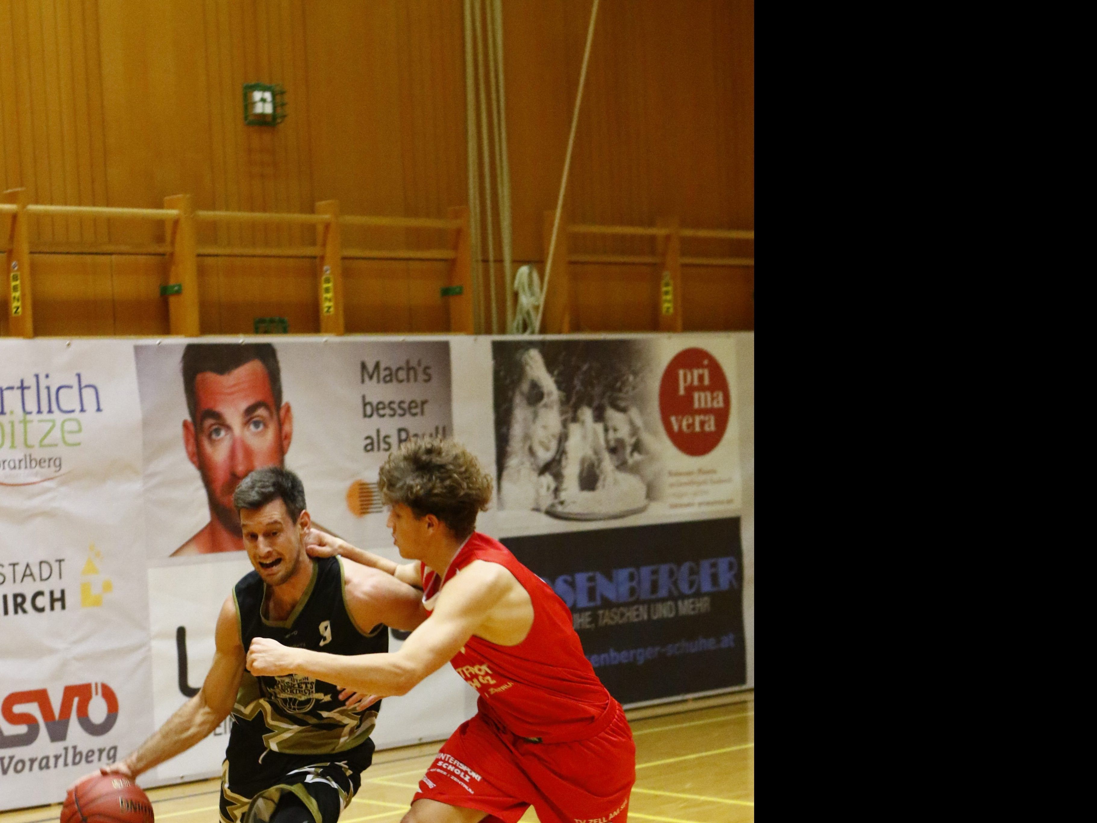 Andreas Khüny war mit 28 Punkten der Topscorer der Baskets Andreas Khüny war mit 28 Punkten der Topscorer der Baskets