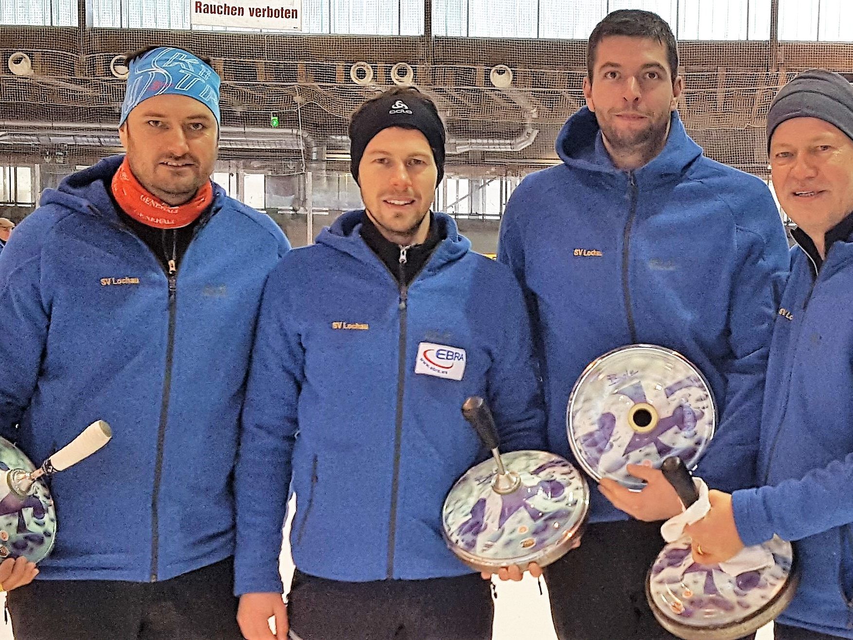 Stefan Pienz, Abraham Sohm, Patrik Plangger und Christoph Sohm