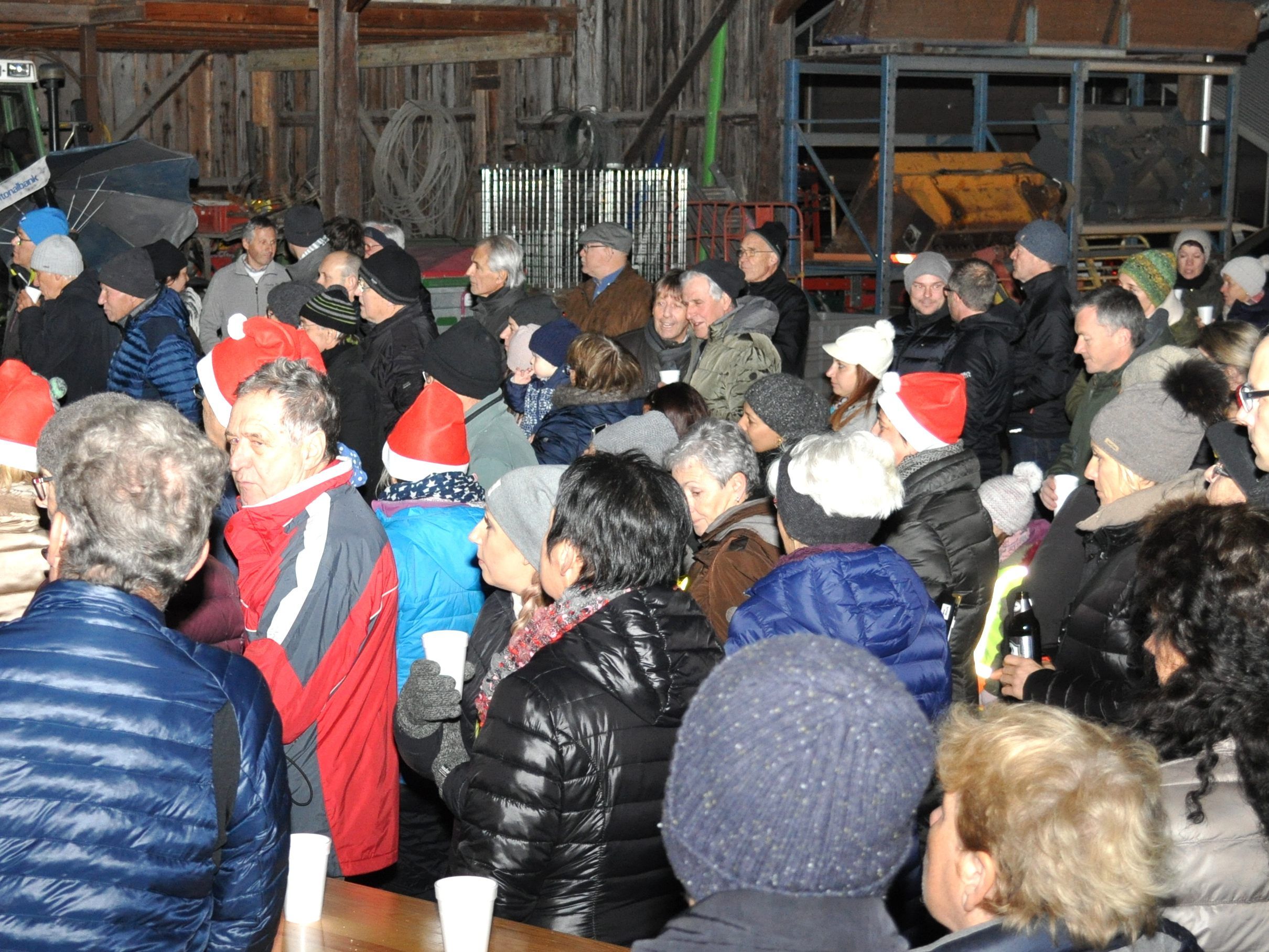 Zahlreiche Besucher feierten Advent!