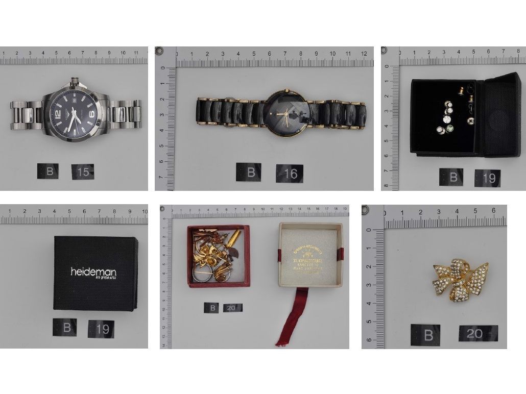 Bargeld, Schmuck, Elektronikgeräte und Dokumente sichergestellt