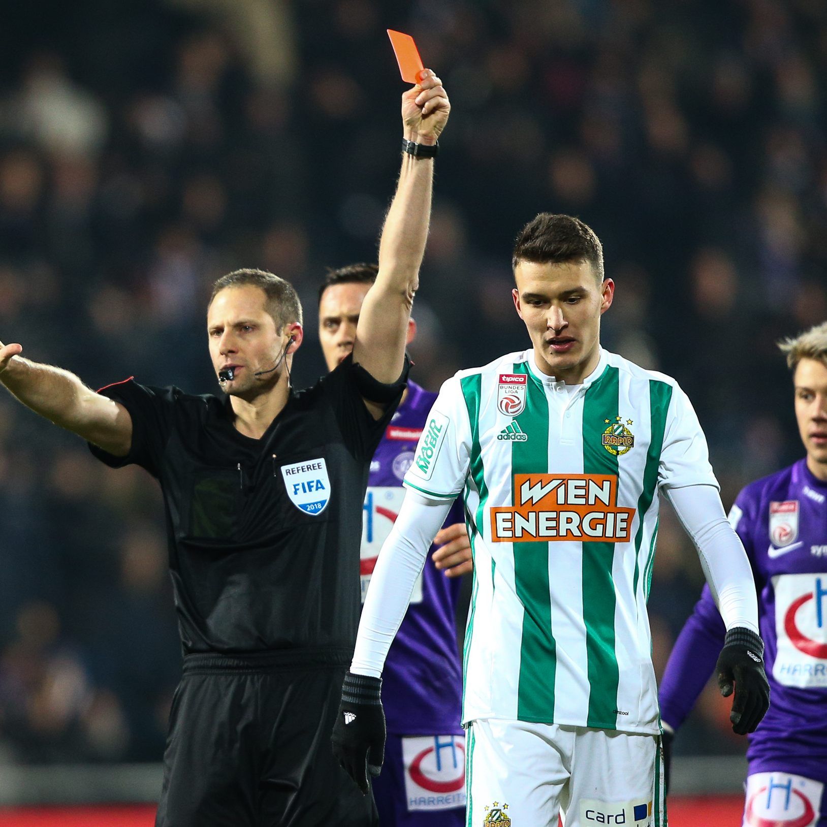 Rapid Wien musste gestern gegen die Austria eine Niederlage einstecken.