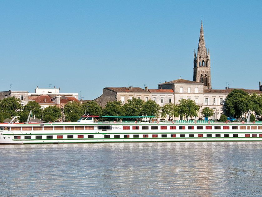 Unser Schiff in Bordeaux