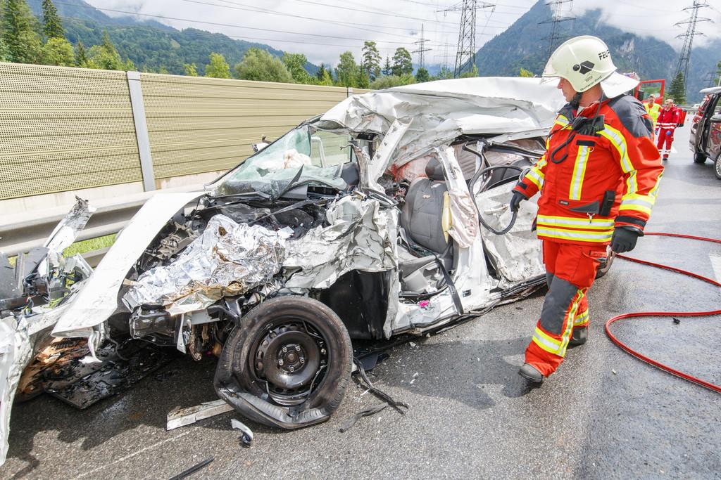 Ein Unfall auf der Rheintalautobahn endete tödlich.