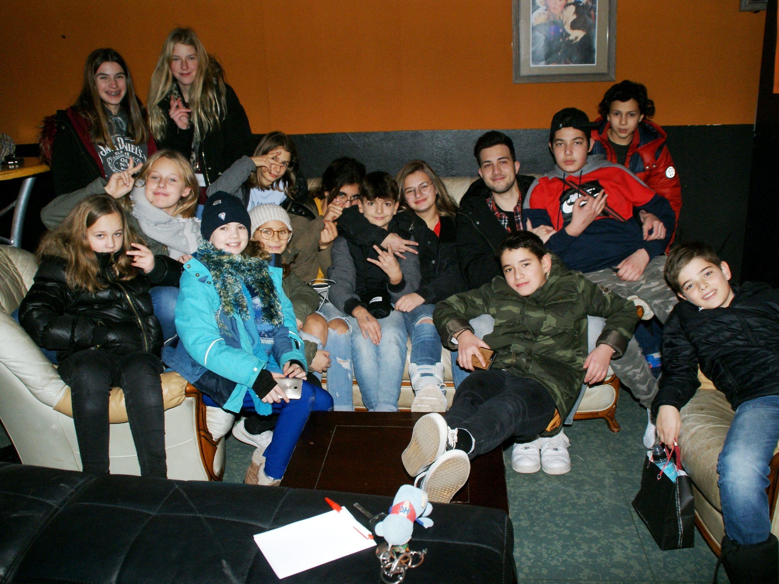 Die Filmteams hatten großen Spaß